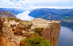 Preikestolen am Lysefjord
