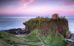 Dunnottar Castle in Scotland