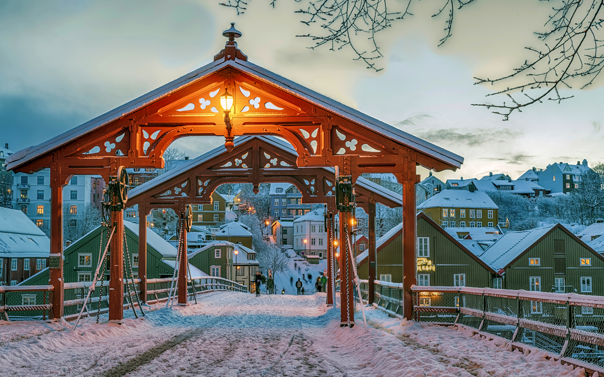 Gamle Bybro - Alte Brücke in Trondheim