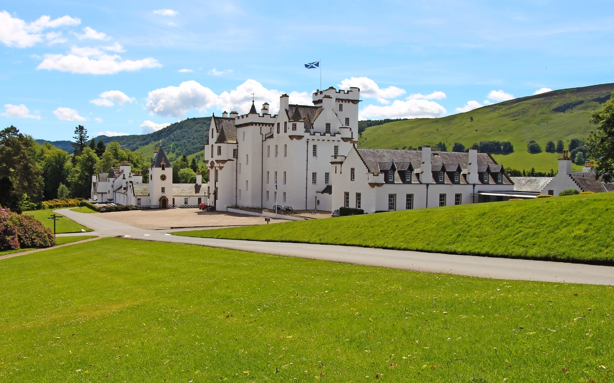 Blair Castle im Cairngorms National Park